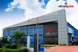 Vikram Solar Manufacturing Facility in India