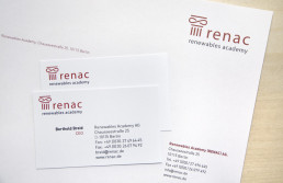 renac letter and business card