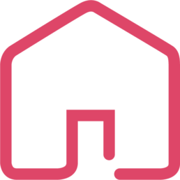 Logo Haus rosa