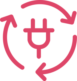 Logo Stromhandel rosa