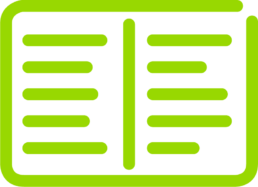 Logo Buch grün