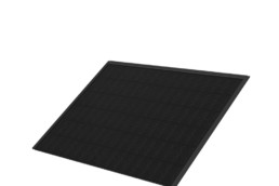 Glas-Folien-Modul mit schwarzer Rückseitenfolie