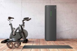 Energiespeicher im Fitnessstudio